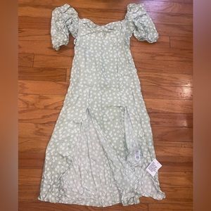 Never before worn ASOS green dress